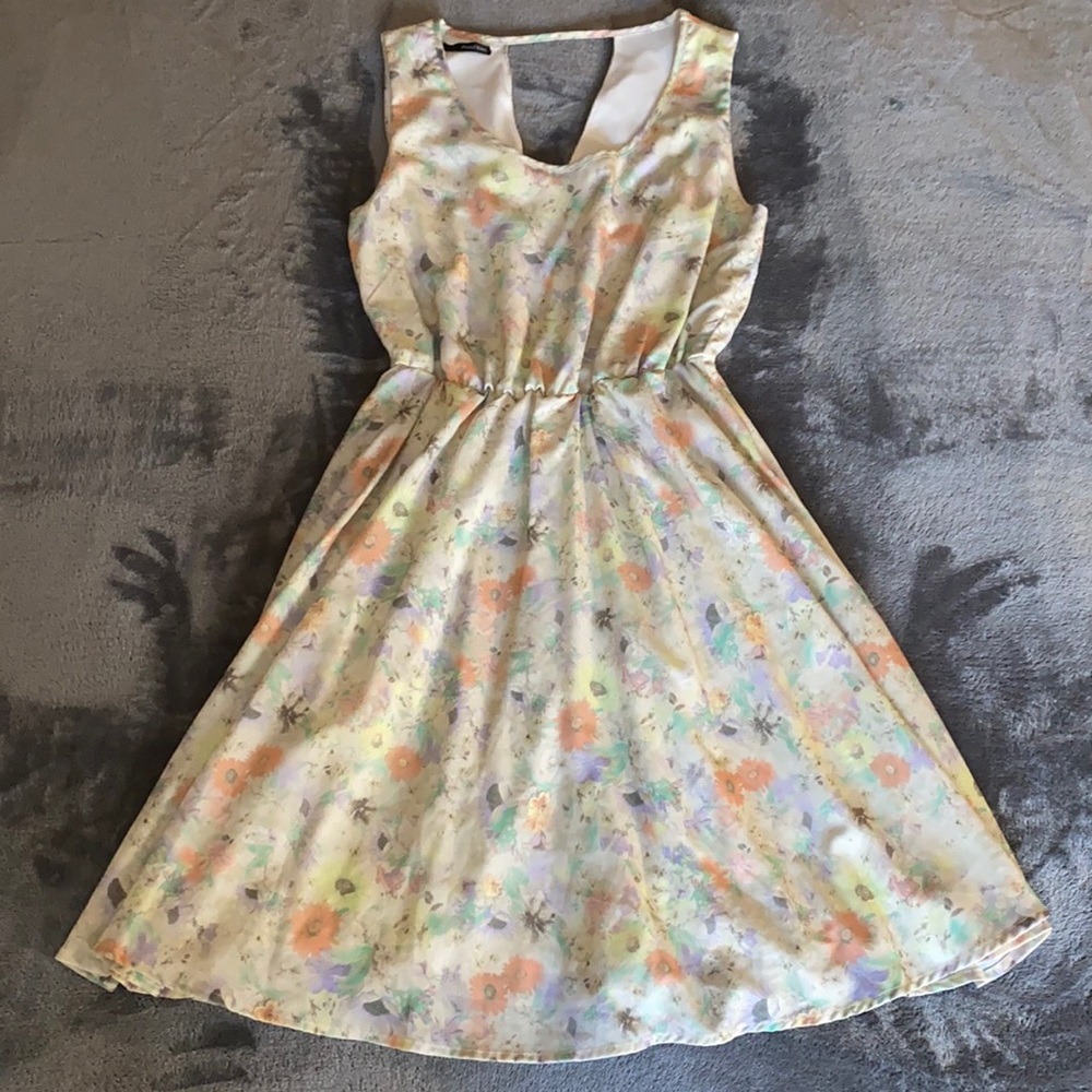 Maurices Sz small sleeveless cinched waist dress
